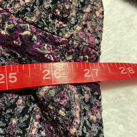 NWOT Laura Ashley Purple Paisley Blazer Jacket - Picture 7 of 11